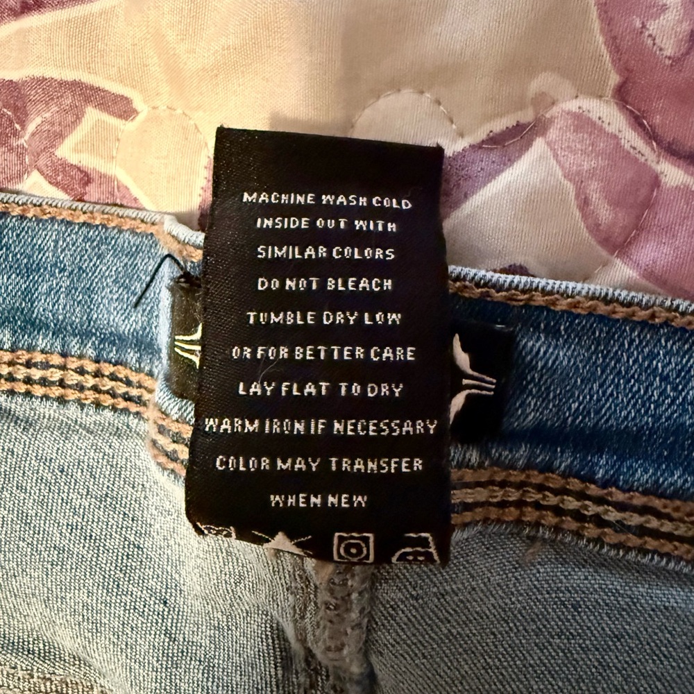 Nanette Lepore Blue High Rise Jeans - Picture 3 of 6